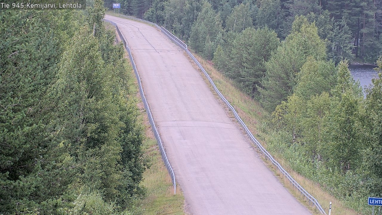 Kelikamerat Kuva Tie 945 Kemijärvi, Lehtola, Kemijärvi, Lappi