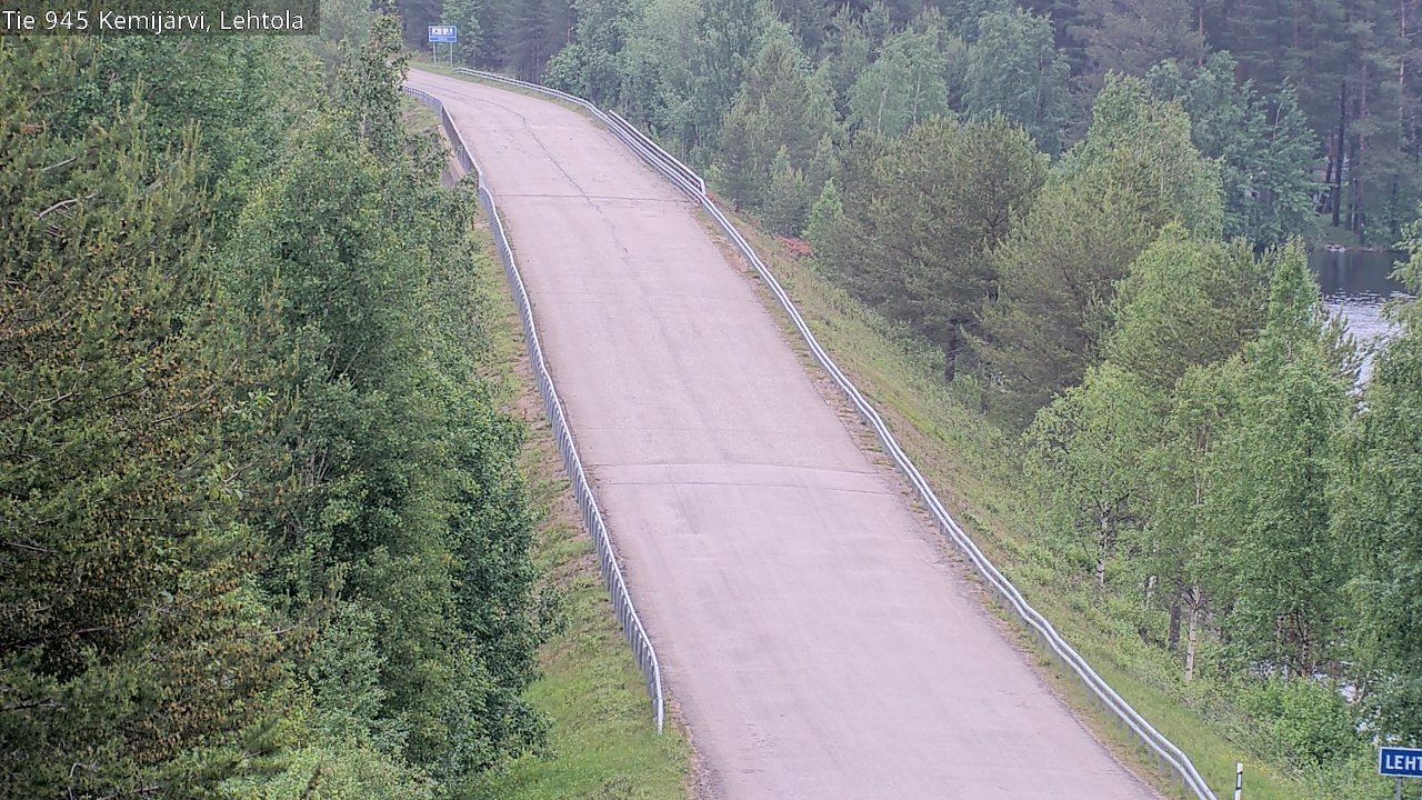 Kelikamerat Kuva Tie 945 Kemijärvi, Lehtola, Kemijärvi, Lappi