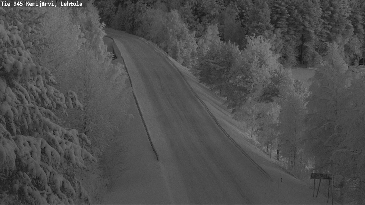 Kelikamerat Kuva Tie 945 Kemijärvi, Lehtola, Kemijärvi, Lappi