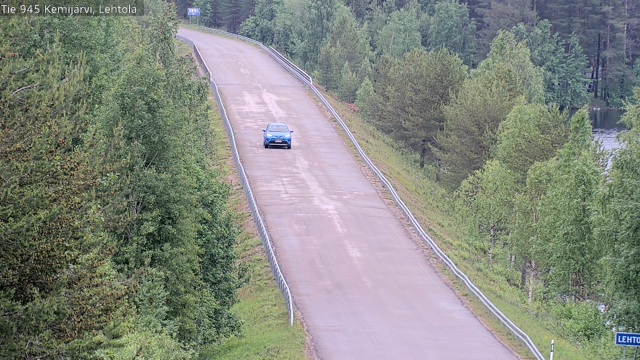 Kelikamerat Kuva Tie 945 Kemijärvi, Lehtola, Kemijärvi, Lappi