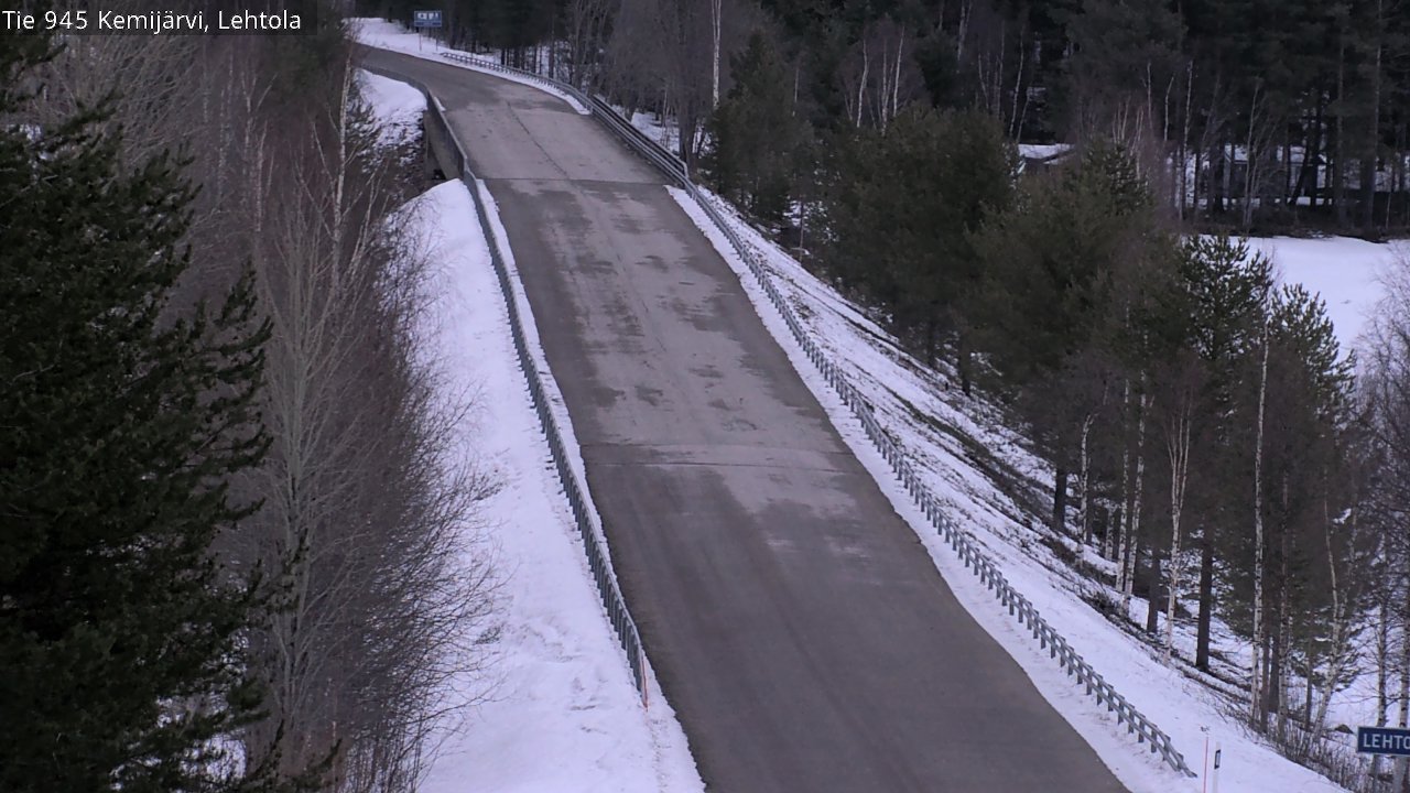 Kelikamerat Kuva Tie 945 Kemijärvi, Lehtola, Kemijärvi, Lappi