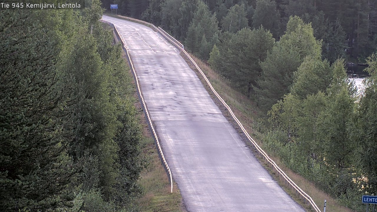 Kelikamerat Kuva Tie 945 Kemijärvi, Lehtola, Kemijärvi, Lappi
