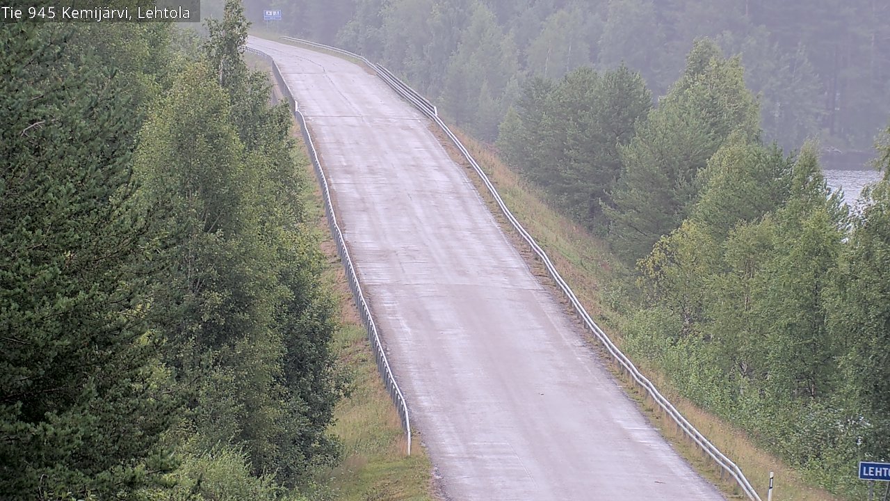 Kelikamerat Kuva Tie 945 Kemijärvi, Lehtola, Kemijärvi, Lappi