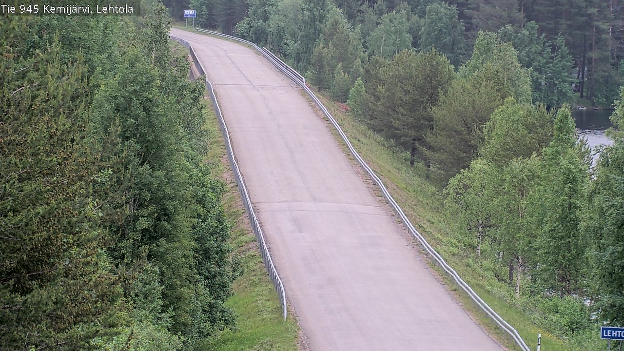 Kelikamerat Kuva Tie 945 Kemijärvi, Lehtola, Kemijärvi, Lappi