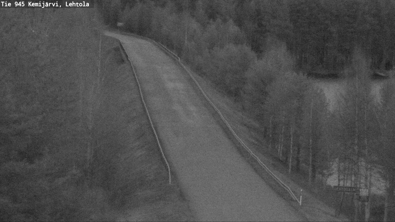 Kelikamerat Kuva Tie 945 Kemijärvi, Lehtola, Kemijärvi, Lappi