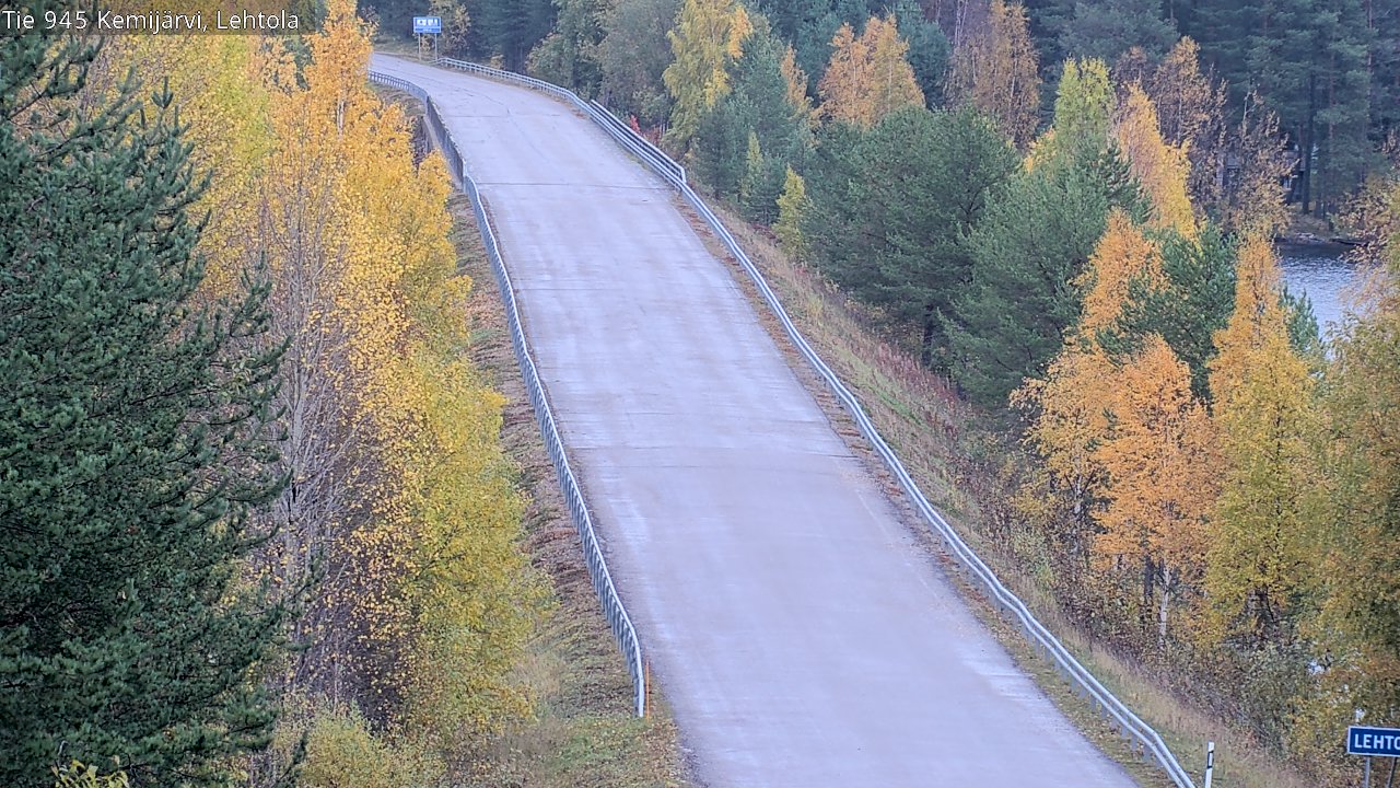 Kelikamerat Kuva Tie 945 Kemijärvi, Lehtola, Kemijärvi, Lappi