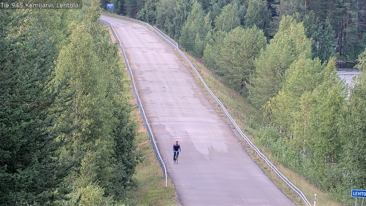 Kelikamerat Kuva Tie 945 Kemijärvi, Lehtola, Kemijärvi, Lappi