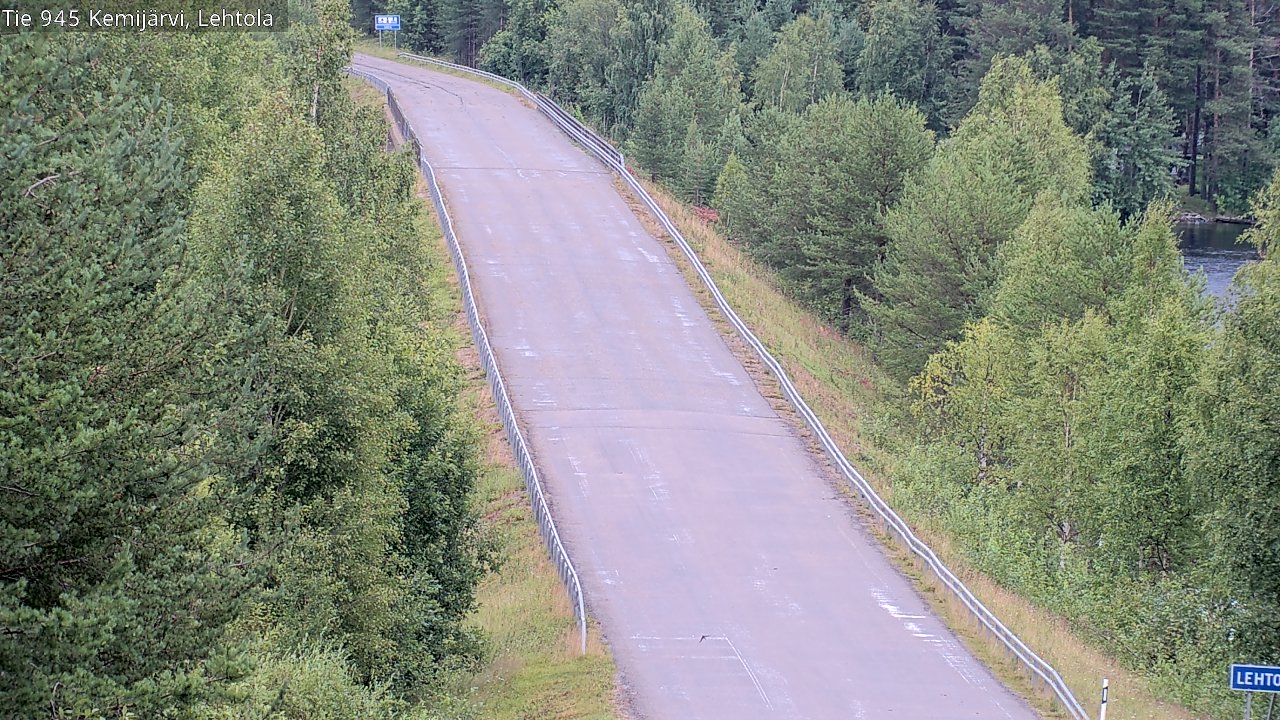 Kelikamerat Kuva Tie 945 Kemijärvi, Lehtola, Kemijärvi, Lappi