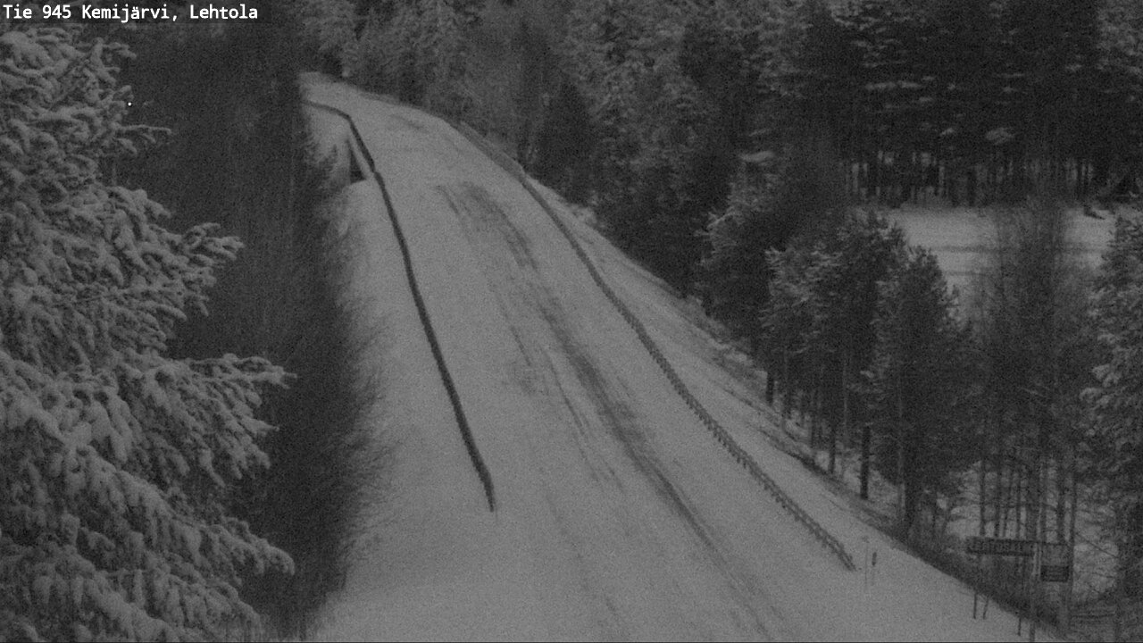 Kelikamerat Kuva Tie 945 Kemijärvi, Lehtola, Kemijärvi, Lappi