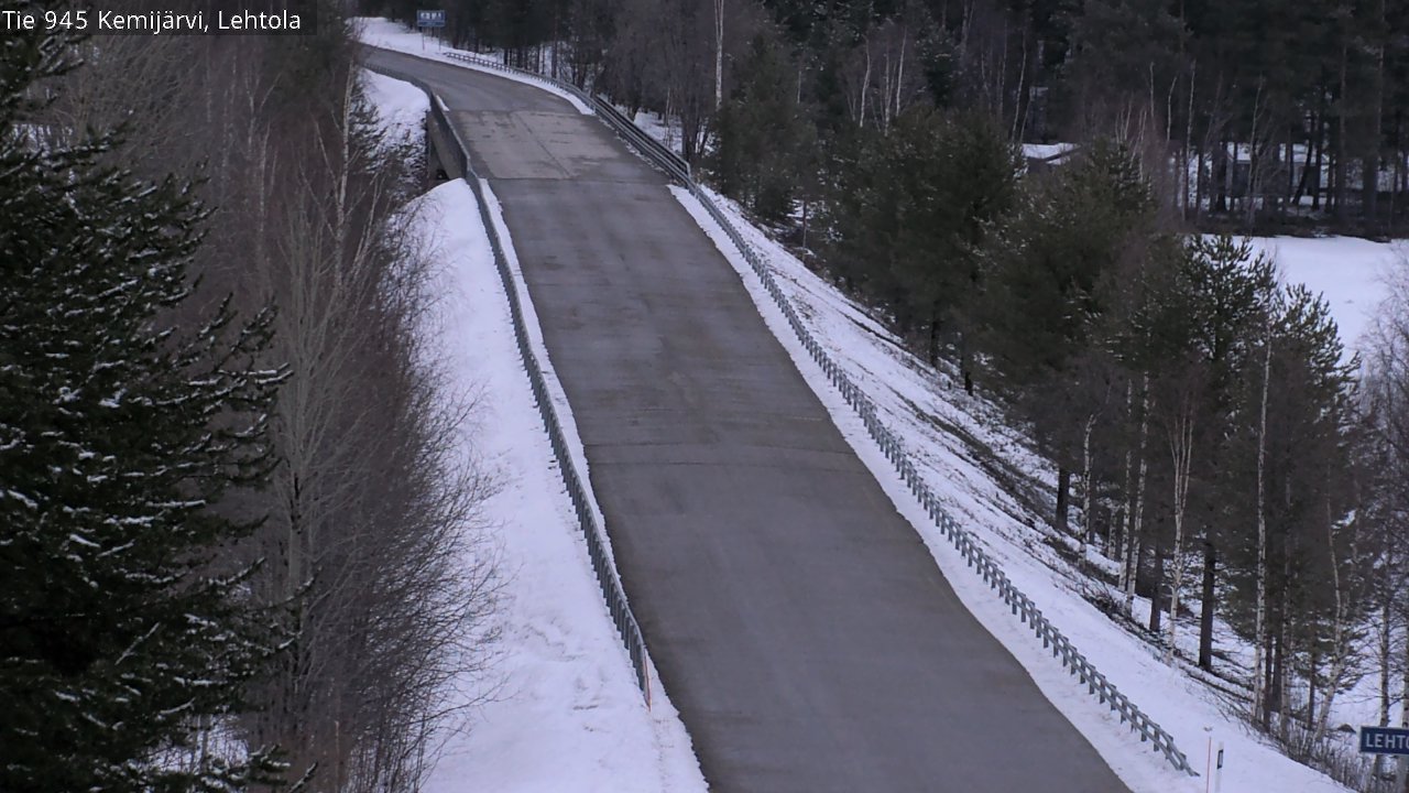 Kelikamerat Kuva Tie 945 Kemijärvi, Lehtola, Kemijärvi, Lappi