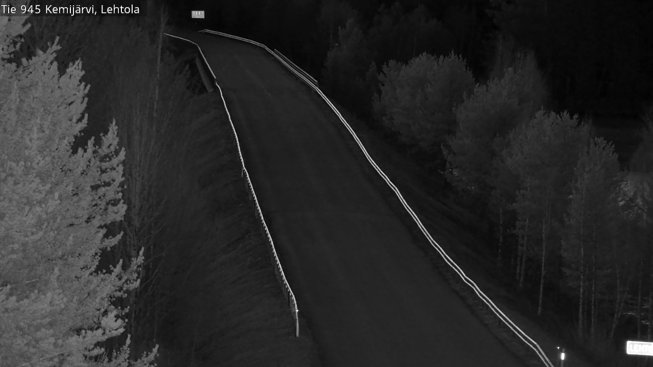 Kelikamerat Kuva Tie 945 Kemijärvi, Lehtola, Kemijärvi, Lappi
