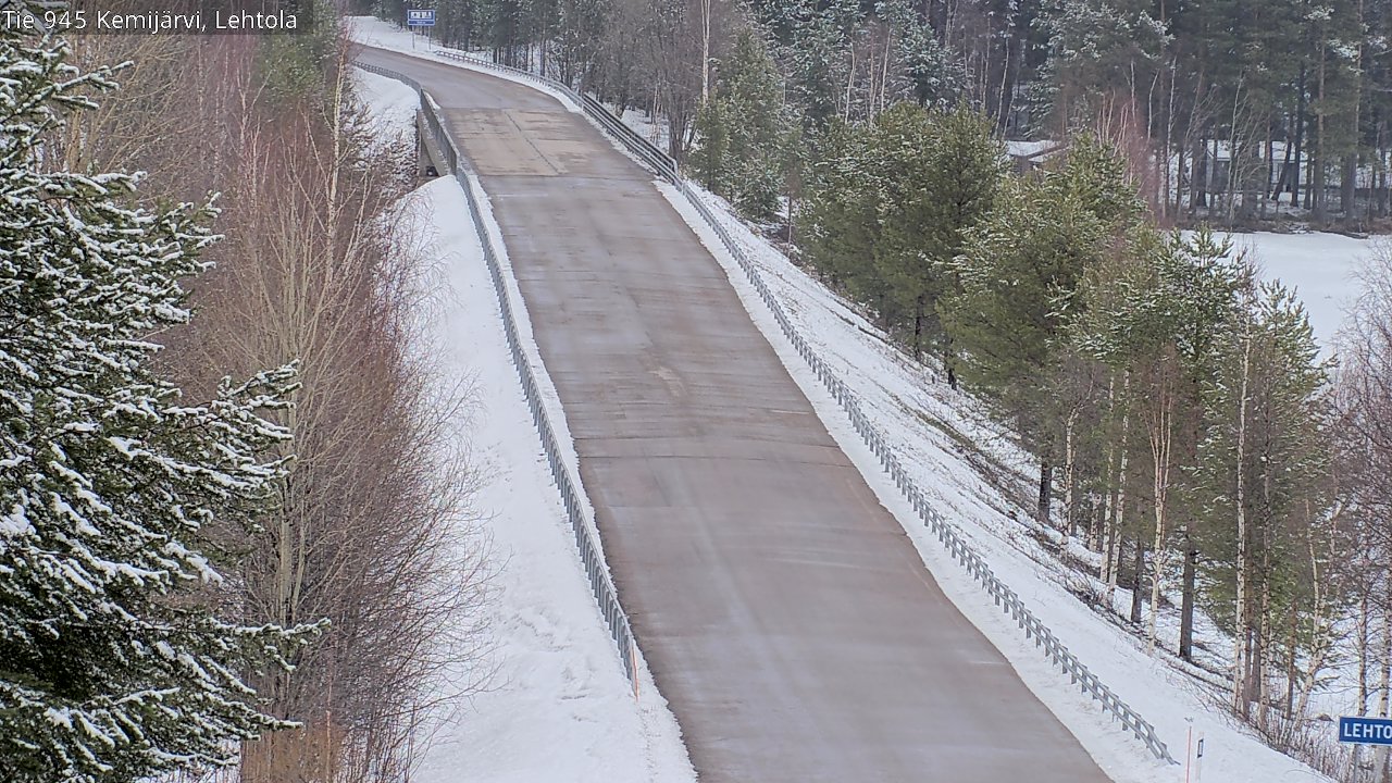 Kelikamerat Kuva Tie 945 Kemijärvi, Lehtola, Kemijärvi, Lappi