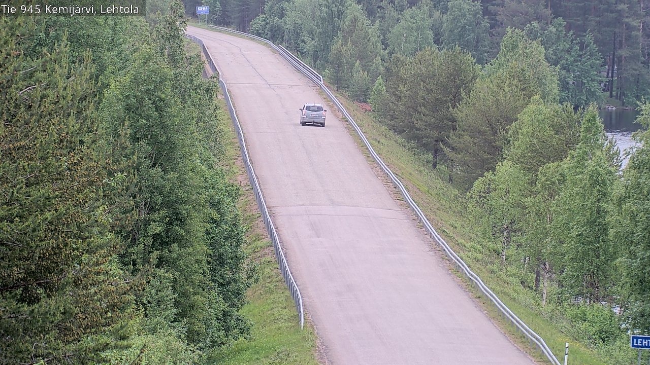 Kelikamerat Kuva Tie 945 Kemijärvi, Lehtola, Kemijärvi, Lappi