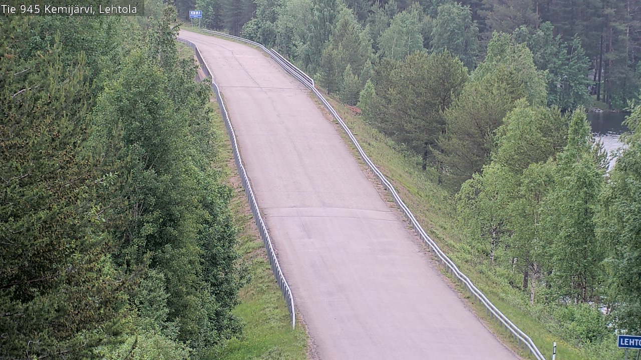 Kelikamerat Kuva Tie 945 Kemijärvi, Lehtola, Kemijärvi, Lappi