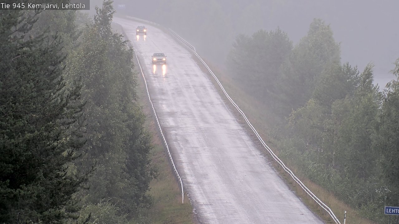 Kelikamerat Kuva Tie 945 Kemijärvi, Lehtola, Kemijärvi, Lappi