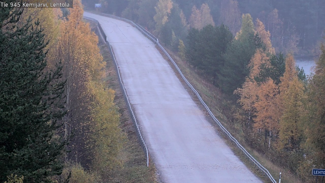 Kelikamerat Kuva Tie 945 Kemijärvi, Lehtola, Kemijärvi, Lappi