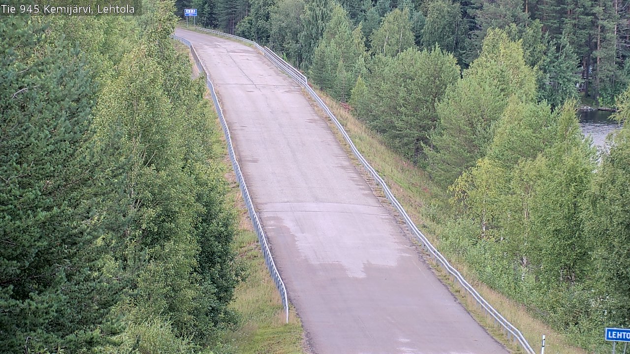 Kelikamerat Kuva Tie 945 Kemijärvi, Lehtola, Kemijärvi, Lappi
