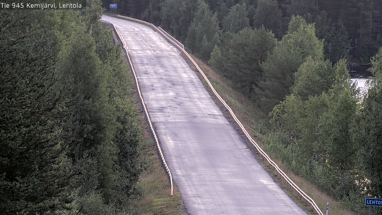 Kelikamerat Kuva Tie 945 Kemijärvi, Lehtola, Kemijärvi, Lappi