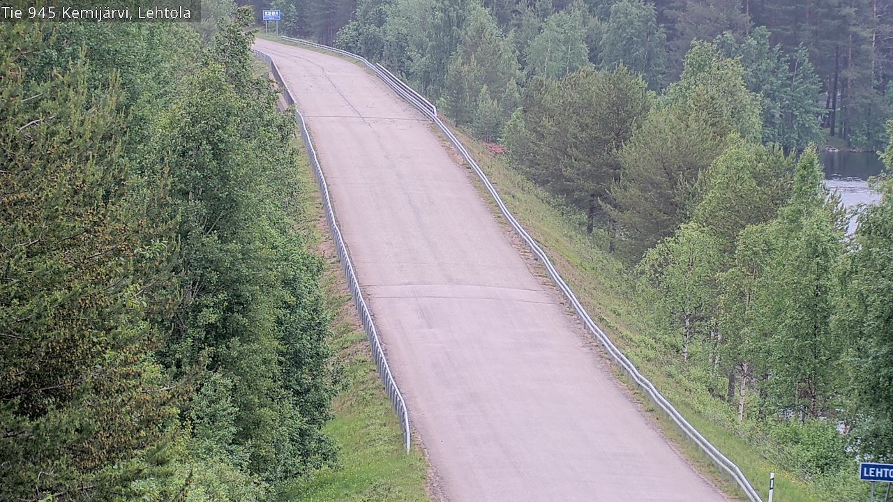Kelikamerat Kuva Tie 945 Kemijärvi, Lehtola, Kemijärvi, Lappi