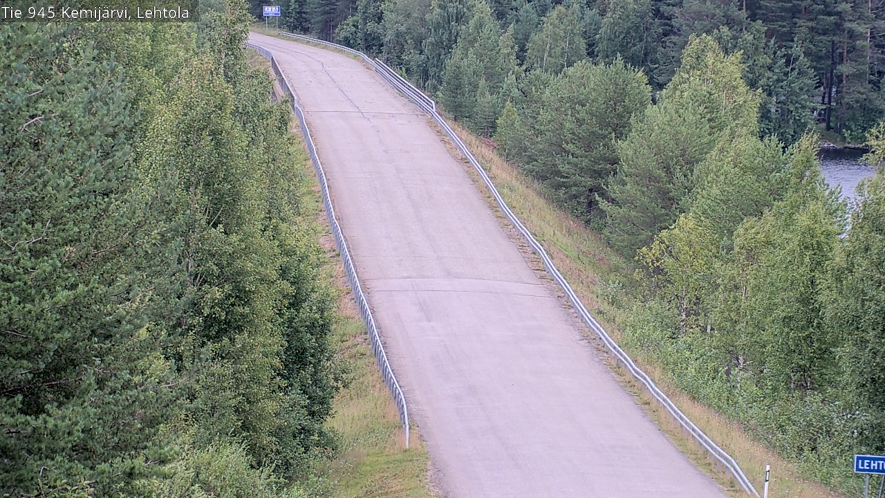 Kelikamerat Kuva Tie 945 Kemijärvi, Lehtola, Kemijärvi, Lappi