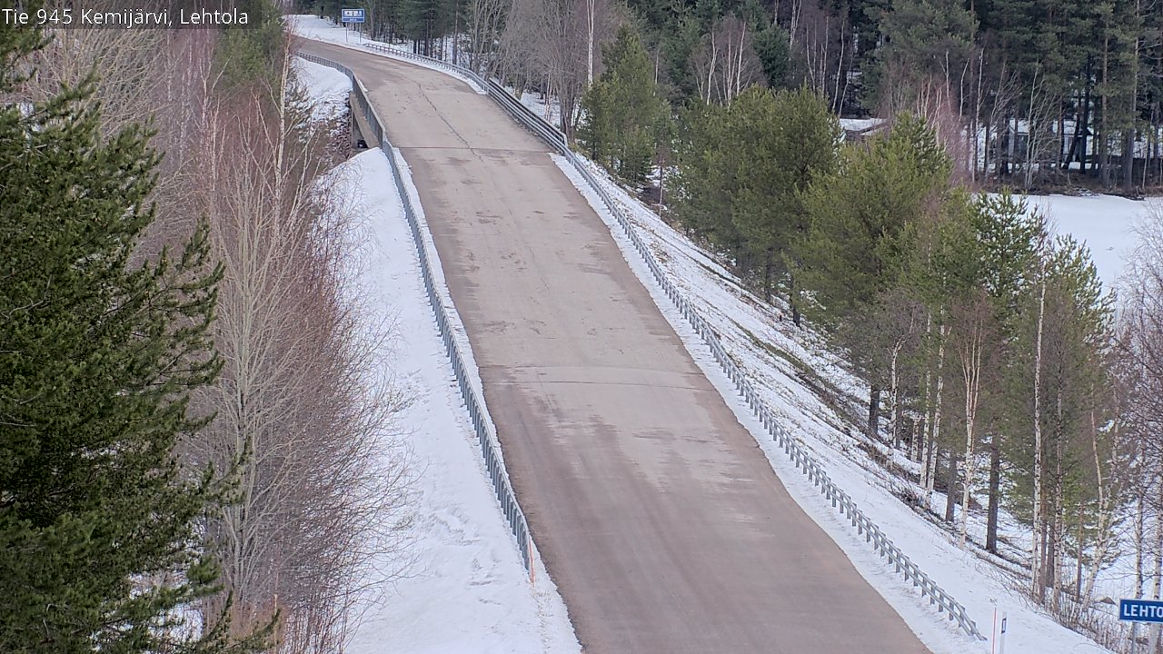 Kelikamerat Kuva Tie 945 Kemijärvi, Lehtola, Kemijärvi, Lappi