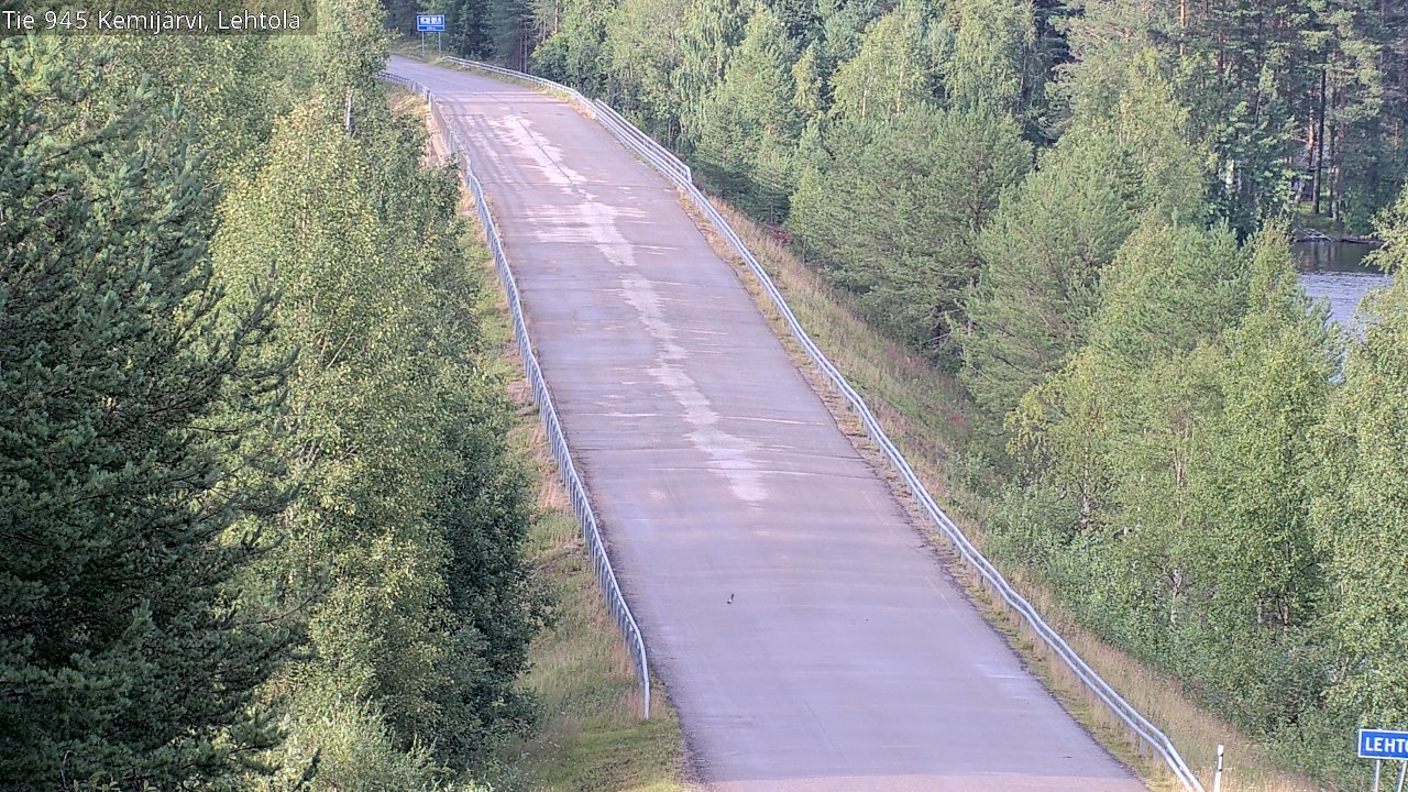 Kelikamerat Kuva Tie 945 Kemijärvi, Lehtola, Kemijärvi, Lappi