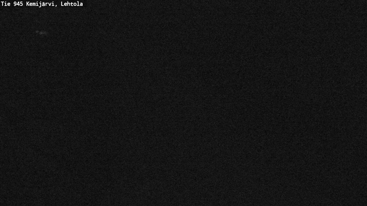 Weather Camera Image Väg 945 Kemijärvi, Lehtola, Kemijärvi, Lappi