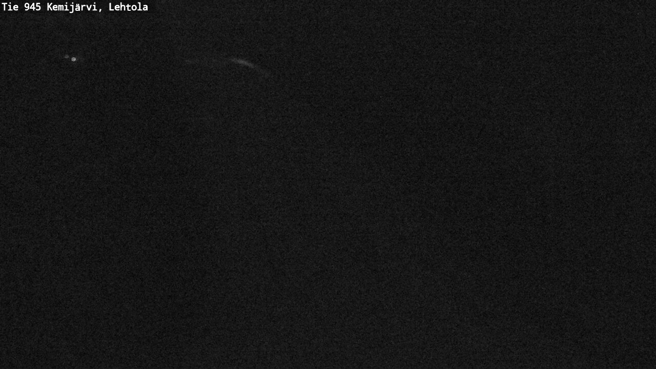Weather Camera Image Väg 945 Kemijärvi, Lehtola, Kemijärvi, Lappi