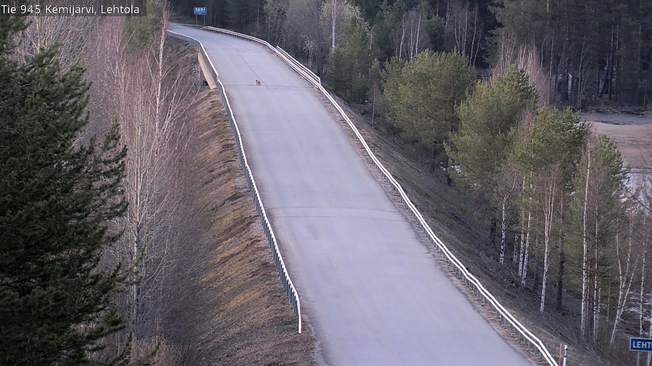 Kelikamerat Kuva Tie 945 Kemijärvi, Lehtola, Kemijärvi, Lappi