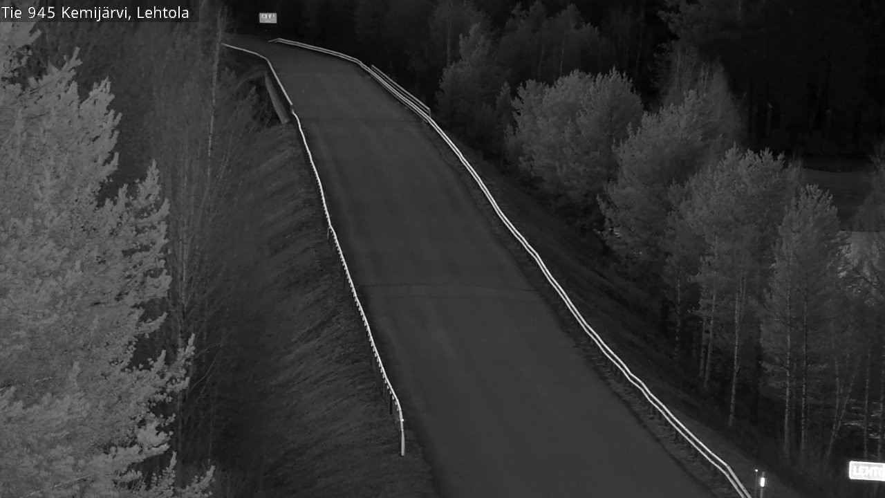 Kelikamerat Kuva Tie 945 Kemijärvi, Lehtola, Kemijärvi, Lappi