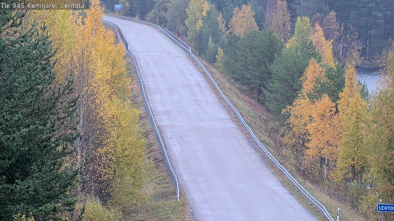 Kelikamerat Kuva Tie 945 Kemijärvi, Lehtola, Kemijärvi, Lappi