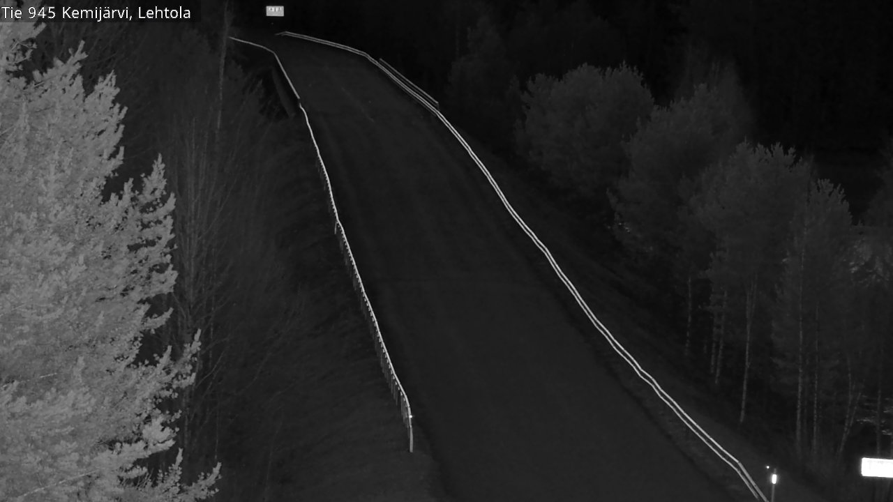 Kelikamerat Kuva Tie 945 Kemijärvi, Lehtola, Kemijärvi, Lappi