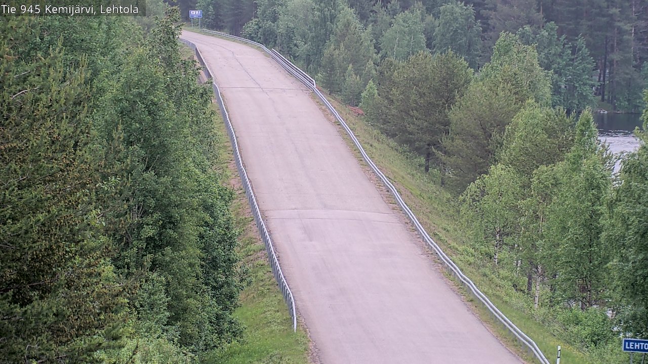 Kelikamerat Kuva Tie 945 Kemijärvi, Lehtola, Kemijärvi, Lappi