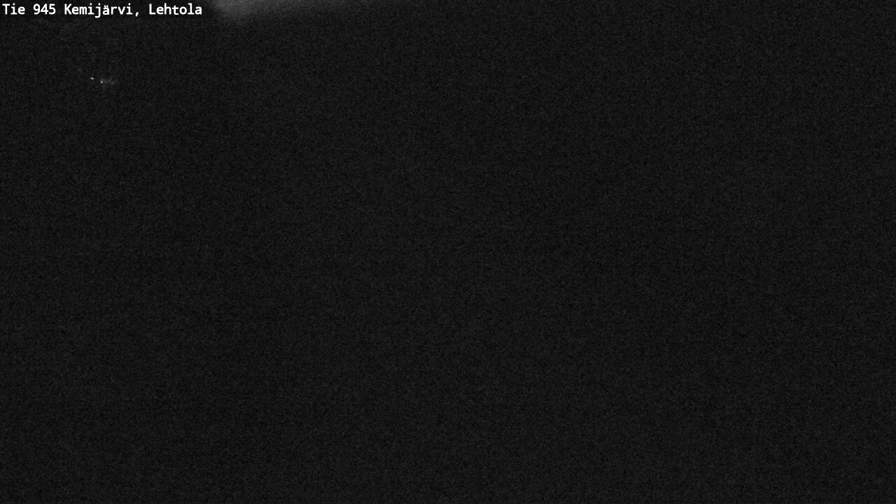 Weather Camera Image Väg 945 Kemijärvi, Lehtola, Kemijärvi, Lappi
