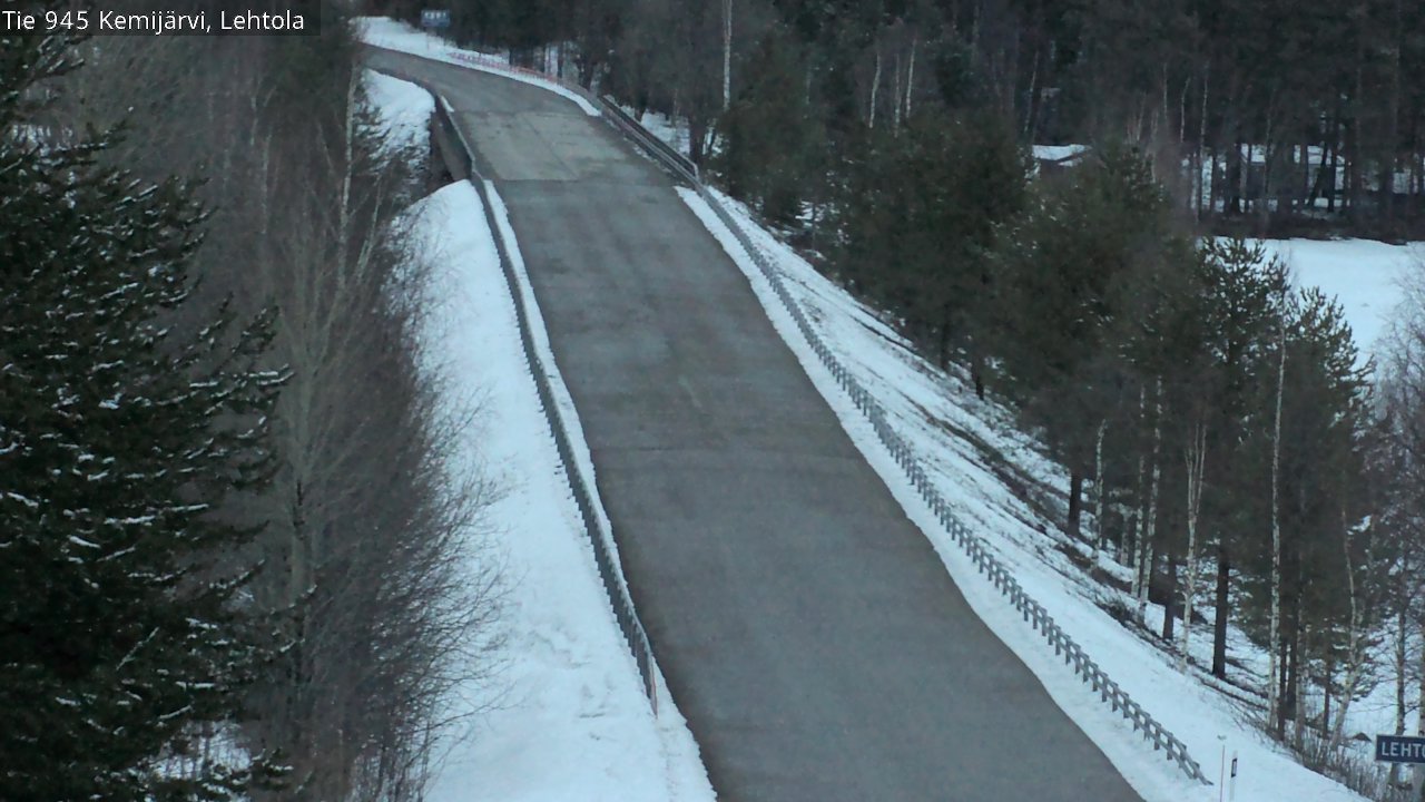 Kelikamerat Kuva Tie 945 Kemijärvi, Lehtola, Kemijärvi, Lappi