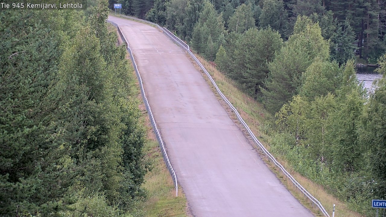 Kelikamerat Kuva Tie 945 Kemijärvi, Lehtola, Kemijärvi, Lappi