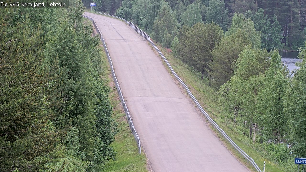 Kelikamerat Kuva Tie 945 Kemijärvi, Lehtola, Kemijärvi, Lappi