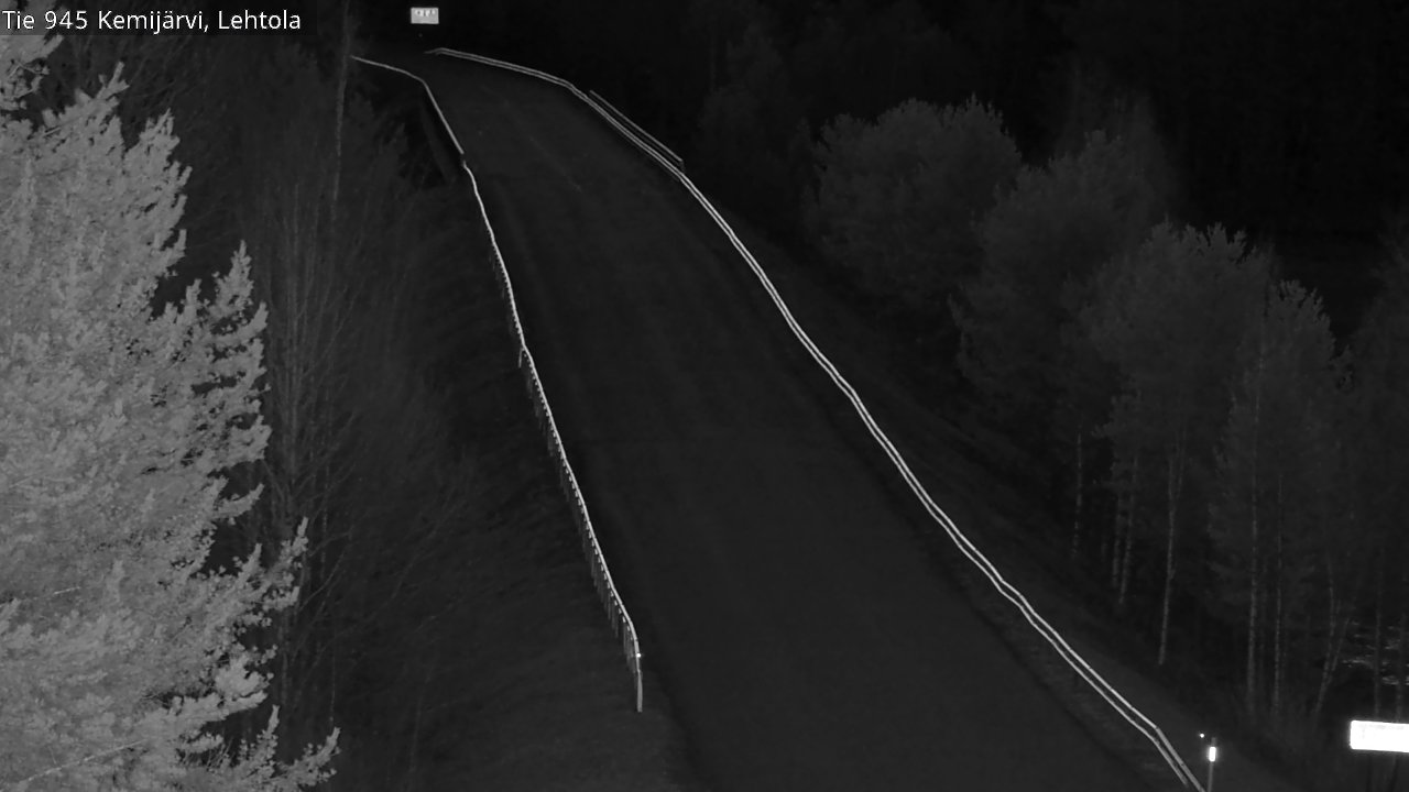 Kelikamerat Kuva Tie 945 Kemijärvi, Lehtola, Kemijärvi, Lappi