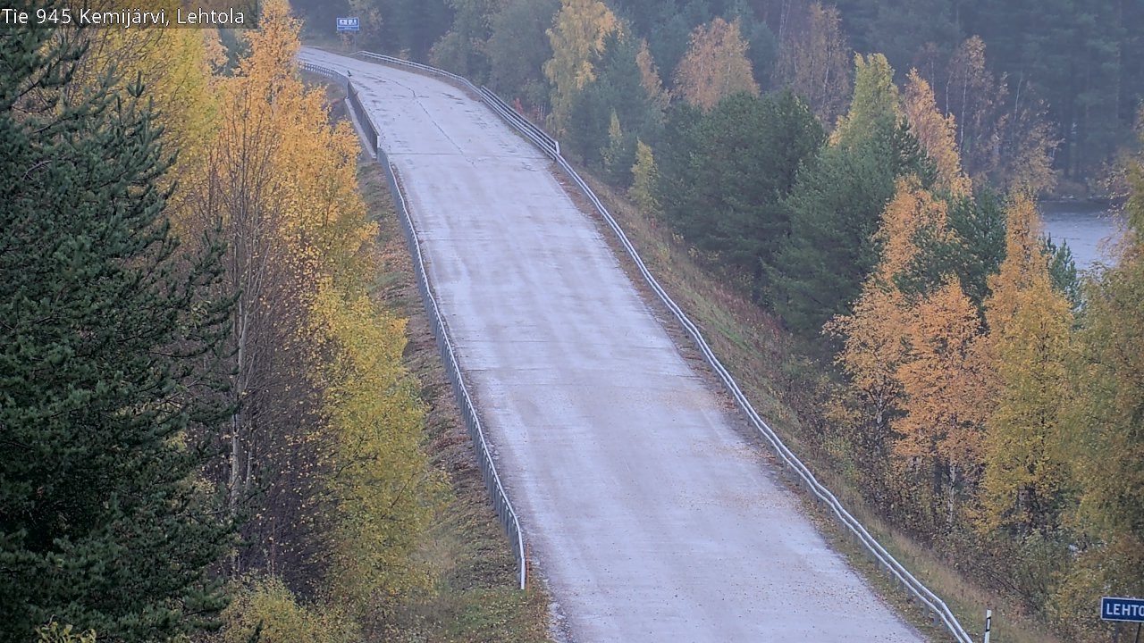 Weather Camera Image Road 945 Kemijärvi, Lehtola, Kemijärvi, Lappi