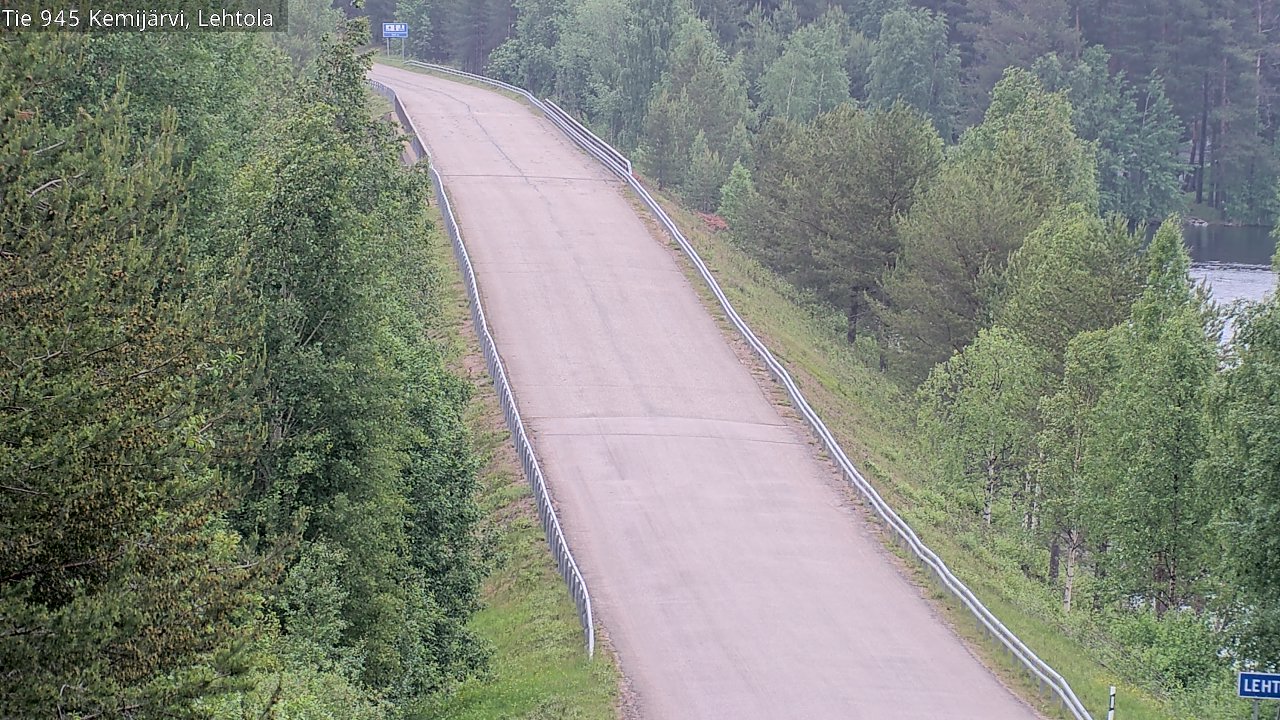 Kelikamerat Kuva Tie 945 Kemijärvi, Lehtola, Kemijärvi, Lappi