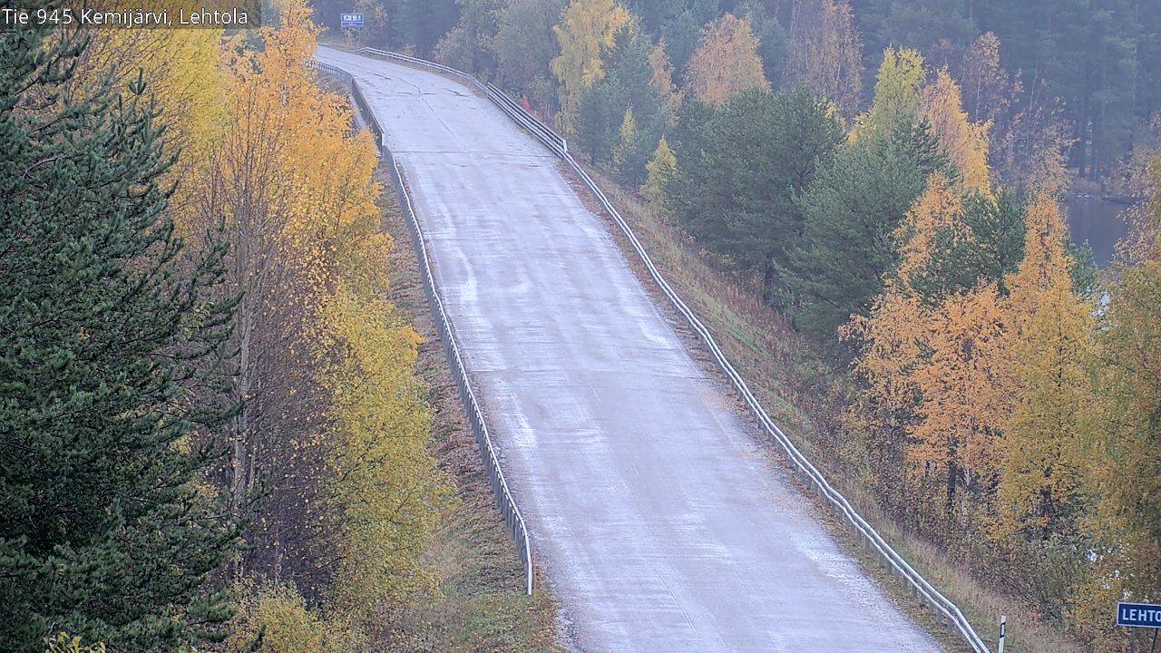 Weather Camera Image Road 945 Kemijärvi, Lehtola, Kemijärvi, Lappi