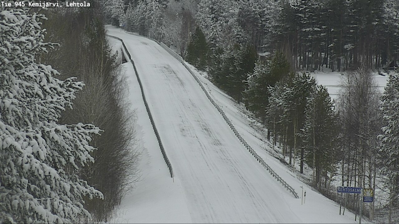 Kelikamerat Kuva Tie 945 Kemijärvi, Lehtola, Kemijärvi, Lappi