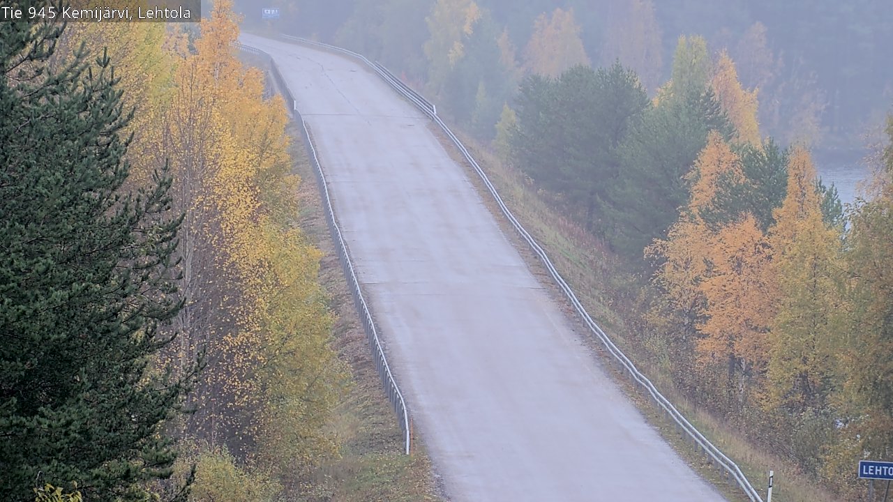 Kelikamerat Kuva Tie 945 Kemijärvi, Lehtola, Kemijärvi, Lappi