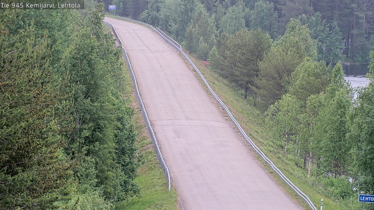 Kelikamerat Kuva Tie 945 Kemijärvi, Lehtola, Kemijärvi, Lappi