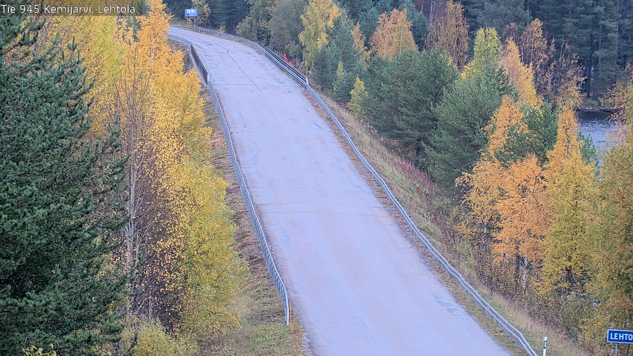 Kelikamerat Kuva Tie 945 Kemijärvi, Lehtola, Kemijärvi, Lappi