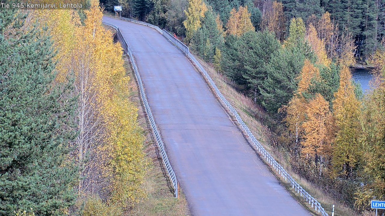 Kelikamerat Kuva Tie 945 Kemijärvi, Lehtola, Kemijärvi, Lappi