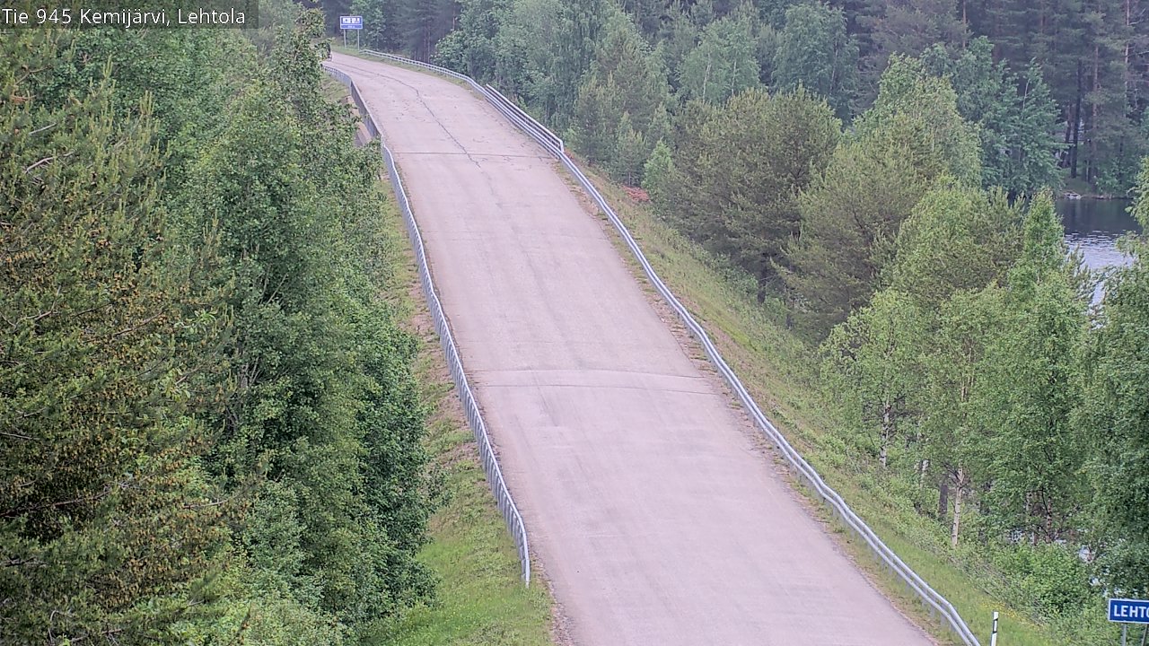 Kelikamerat Kuva Tie 945 Kemijärvi, Lehtola, Kemijärvi, Lappi