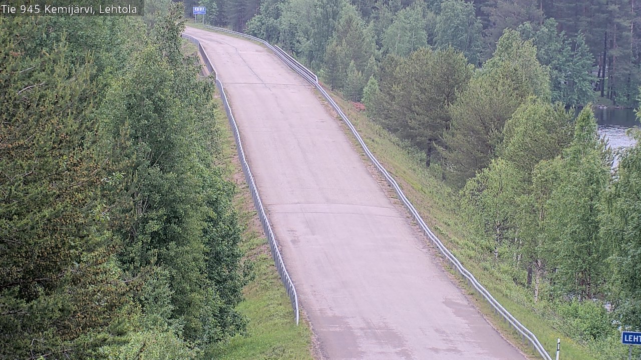 Kelikamerat Kuva Tie 945 Kemijärvi, Lehtola, Kemijärvi, Lappi