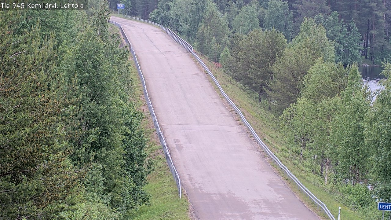 Kelikamerat Kuva Tie 945 Kemijärvi, Lehtola, Kemijärvi, Lappi