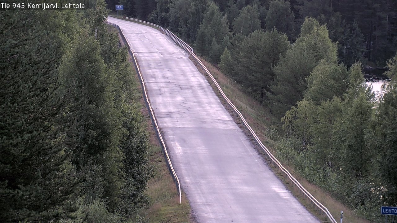 Kelikamerat Kuva Tie 945 Kemijärvi, Lehtola, Kemijärvi, Lappi